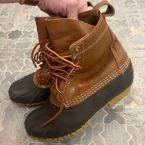 Excellent used condition ll bean boots size 7